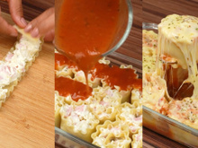 Enrolado de lasanha é um jeitinho original de surpreender com o prato; a receita é muito fácil