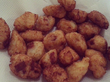 Bolinho de arroz cremoso