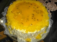 Bolo de maracujá