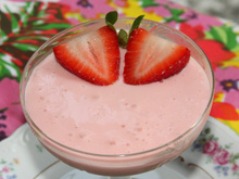 Gelado de morango