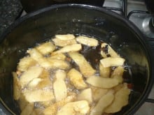 Casca de batata frita