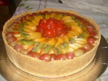 Torta tropical de cupuaçú
