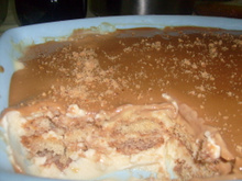 Pavê ao doce de leite