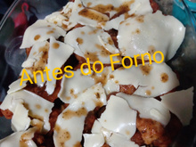 Filé de frango a parmegiana com molho madeira