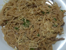 Macarrão com Shimeji