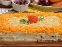 Torta fria de pão de forma