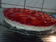 Cheesecake de morango