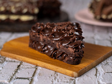 Brownie recheado fit