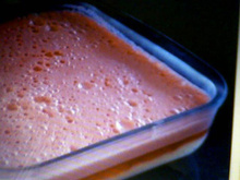 Creme de leite condensado com gelatina