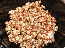 Pipoca doce de chocolate