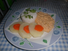 Estrogonofe de peixe