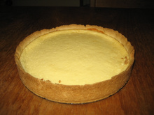 Torta de queijo falso