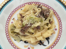Macarrão com abobrinha
