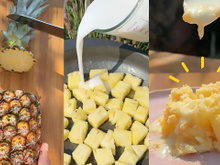 Abacaxinoffe virou a sobremesa oficial de fim de semana aqui em casa, todos viciados nessa explosão de sabores e texturas