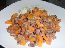 Salada feriadão de feijão fradinho