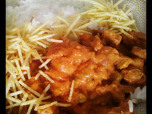 Estrogonofe de soja leve