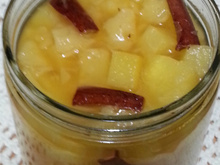 Geleia de maçã e abacaxi