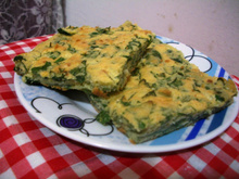 Souflé de espinafre