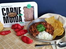 Chilli com carne na cerveja preta