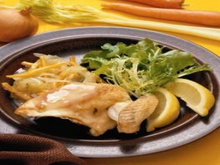 Frango ao molho de laranja