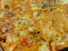Lasanha de salsicha moída