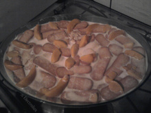 Pavê de pêssego fácil