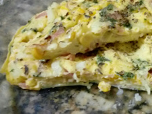 Omelete de forno da juju