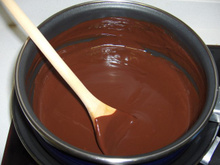 Cobertura de chocolate (não cristaliza)