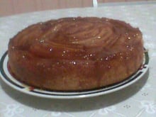 Bolo caramelo de bananas