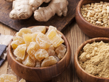 Balas de gengibre simples