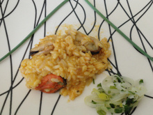 Risoto de marisco