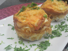 Cupcake de bacon