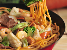 Yakissoba de camarão