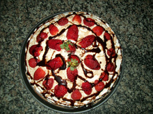 Bolo de morango da Eleide