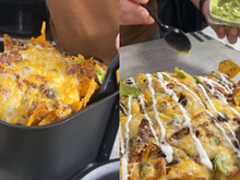 Essa é a maneira mais fácil de fazer nachos em casa: use Doritos e a airfryer!