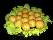Bolinho de arroz integral