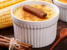 Nem canjica, nem arroz doce: essa sobremesa cremosa de milho virou minha receita favorita para os dias frios