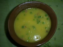 Caldo de mandioquinha