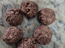 Petit four de aveia sem leite, ovos e glúten