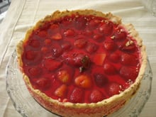Torta de Morangos