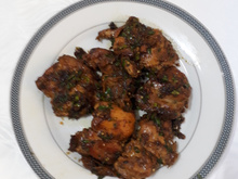 Frango chinês três xícaras