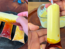 No calor de dezembro, o sacolé de pudim é a sobremesa perfeita para refrescar o seu dia