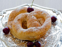 Pretzel de açúcar e canela