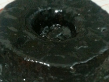 Bolo de cenoura com cobertura de chocolate