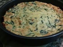 Souflé de espinafre