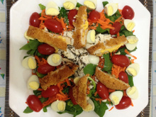 Salada com chancliche