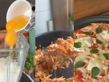 Tem arroz sobrando por aí? Experimente usá-lo para preparar essa receita deliciosa (não é bolinho)