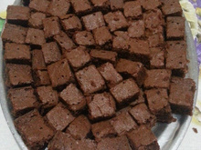 Brownie de chocolate com castanha-do-pará