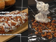 Essa receita de patê de cebola caramelizada com bacon crocante é um absurdo de boa, sempre faço quando recebo visitas