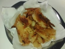 Macaxeira frita crocante